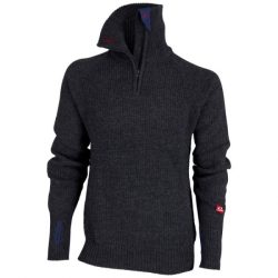 Ulvang Rav sweater w/zip, Herren, dunkelgrau