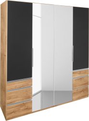 Fresh To Go Kleiderschrank »Level«, mit Glastüren