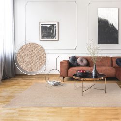 Paco Home Teppich »Barcelona 610«, rechteckig, Kurzflor, meliert, strapazierfähige Qualität, Wohnzimmer