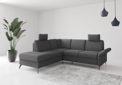 Home affaire Ecksofa »Rochelle«, wahlweise mit Bettfunktion, Bettkasten und Armteilverstellung