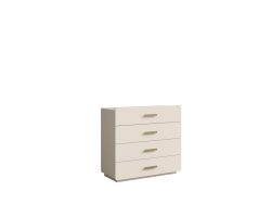 Home affaire Kommode »CLAREI Sideboard mit 4 Schubladen, Masse B/H/T: 100/92/44 cm«, Schubkastenkommode mit goldfarbenenen Kunststoffgriffe, viel Stauraum