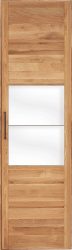 Premium collection by Home affaire Drehtürenschrank »Chamara«, aus massivem Eichenholz, in unterschiedlichen Schrankbreiten erhältlich, Höhe 218 cm