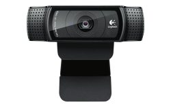 Logitech C920 HD PRO Webcam Black - Webcam (Schwarz)