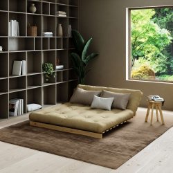 Karup Design Daybett »Roots Schlafsofa, Gästebett, Sofa inkl. Futonmatratze«, Liegefläche 90/140/160 x200 cm, FSC® zertifizierte Kiefer