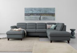 sit&more Wohnlandschaft »Mellum«, inklusive Federkern, wahlweise mit Bettfunktion, Stauraum und Armteilfunktion