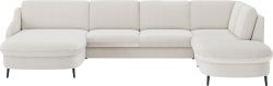 sit&more Wohnlandschaft »Soul U-Form«, wahlweise mit Bettfunktion und Bettkasten oder Schubkasten