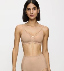 Bügelloser Bh, Unwattiert Damen Nude B/105