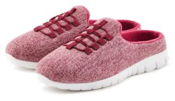 Vivance Hausschuh »Slipper, Pantoffel, Clog, Sneaker«, mit herausnehmbarer Innensohle VEGAN