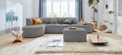 andas Ecksofa »Alesund«, (4 St., +L279:L281), bestehend aus Modulen, auch einzeln erhältllich, fest miteinander verbunden