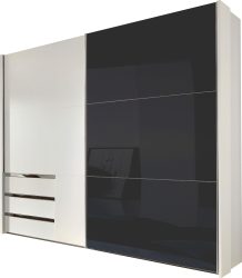 Fresh To Go Schwebetürenschrank »Level«, mit Glastür