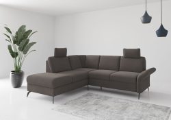 Home affaire Ecksofa »Rochelle«, wahlweise mit Bettfunktion, Bettkasten und Armteilverstellung
