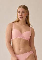 Naturana Schalen-BH »The Friday«, mit Bügel, mit Spitze, feminin, weich, bequem