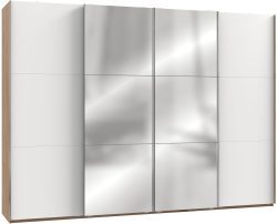Fresh To Go Schwebetürenschrank »Level«, mit Synchronöffnung