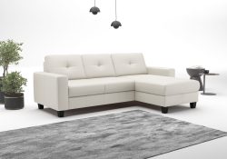 PLACES OF STYLE Ecksofa »Varese« wahlweise mit Bettfunktion und Bettkasten