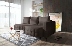 exxpo - sofa fashion Loungesofa, Schlafsofa mit Bettfunktion und Bettkasten, komfortabler Federkern
