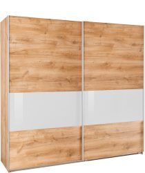 Wimex Schwebetürenschrank »Bramfeld« mit Glaselementen und zusätzlichen Einlegeböden