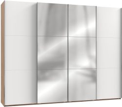 Fresh To Go Schwebetürenschrank »Level«, mit Synchronöffnung