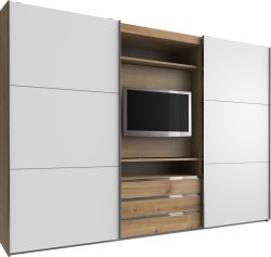 Fresh To Go Schwebetürenschrank »Magic«, mit drehbaren TV-Element