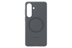 Samsung S26+ Silikon-Cover Silicone Magnet Case Black Samsung Cover ? schwarz