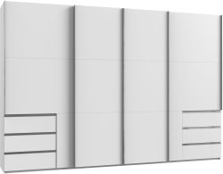 Fresh To Go Schwebetürenschrank »Level«, mit Synchronöffnung