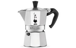 Bialetti Moka Express 1 Tasse Filtersystem aluminium