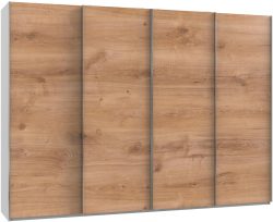 Fresh To Go Schwebetürenschrank »Level«, mit Synchronöffnung