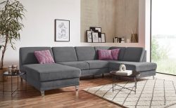 sit&more Wohnlandschaft »Clio V«, wahlweise mit Bettfunktion und Bettkasten, inklusive Federkern