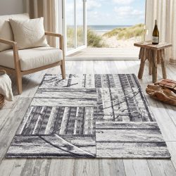 Sansibar Teppich »Keitum 010«, rechteckig, 3 mm Höhe, Flachgewebe Teppich Keitum