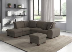 sit&more Ecksofa, wahlweise mit Bettfunktion, Stauraum und Kopfteilverstellung, auch erhältlich in dem besonders leicht mit Wasser zu reinigendem 