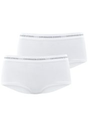 Copenhagen Studios Panty »mit softem Logobund«, (2er-Pack), aus gerippter Bio-Baumwollqualität