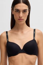 BOSS Bügel-BH »UNDERWIRE BRA CI«, mit BOSS Schriftzug auf den Trägern