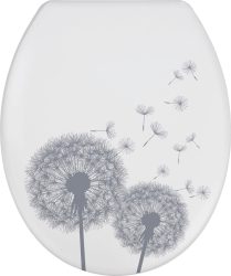 WC-Sitz ´Pusteblume´ Wenko weiß/grau