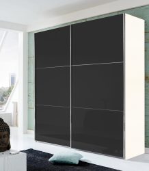 Fresh To Go Schwebetürenschrank »Level«, mit Glastüren