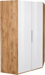 Fresh To Go Eckkleiderschrank »Level«, mit Glastüren