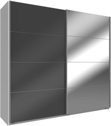 Wimex Schwebetürenschrank »Easy«, mit Glas und Spiegel