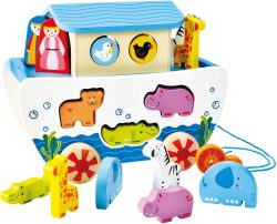 HAPE Nachzieh-Spielzeug Arche