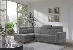 exxpo - sofa fashion Ecksofa »Monte, Kopfteile verstellbar, optional mit Bettfunktion & Bettkasten« L- Form, mit Kopfteilverstellung, optional Bettfunktion und Bettkasten
