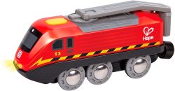 Hape Eisenbahn ZUG MIT KURBELANTRIEB aus Holz