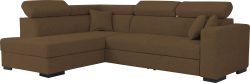 Home affaire Ecksofa »Tulio«, wahlweise mit Bettfunktion und Bettkasten, incl. 3 Zierkissen