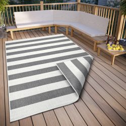 andas Teppich »Alan«, rechteckig, 5 mm Höhe, In- und Outdoor geeignet, Wendeteppich, Wohnzimmer