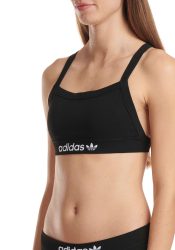 adidas Originals Bügelloser BH, gekreuzter Ringerrücken