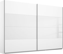 rauch Schwebetürenschrank »Quadra«, mit Glaselementen