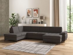 DOMO collection Wohnlandschaft »Capelo«, mit Armteilverstellung, wahlweise mit Bettfunktion, inklusive Federkern