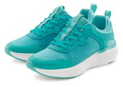 LASCANA Sneaker »Schnürhalbschuh«, Freizeitschuh mit herausnehmbarer Innensohle VEGAN