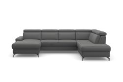 sit&more Wohnlandschaft, inklusive Kopfteilverstellung, wahlweise mit Bettfunktion und Bettkasten
