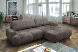 exxpo - sofa fashion Ecksofa inkl. Bettfunktion und Bettkasten,toller Sitzkomfort, Steppung im Sitz