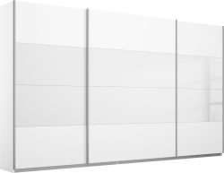 rauch Schwebetürenschrank »Quadra«, mit Glaselementen