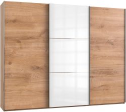 Fresh To Go Schwebetürenschrank »Level«, mit Glastür