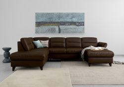 sit&more Wohnlandschaft »Mellum«, inklusive Federkern, wahlweise mit Bettfunktion, Stauraum und Armteilfunktion