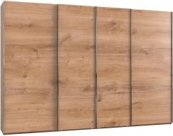 Fresh To Go Schwebetürenschrank »Level«, mit Synchronöffnung